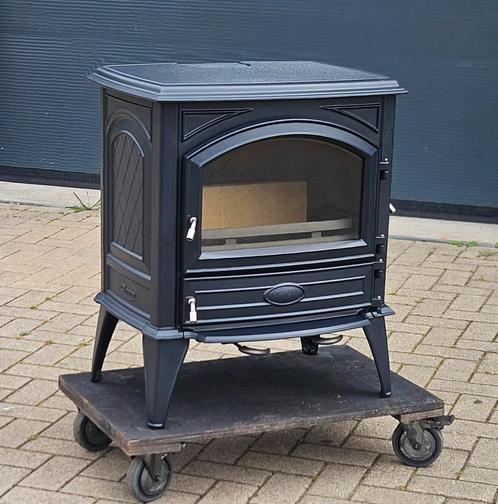 Houtkachel Dovre 640CB Blueblack Geëmailleerd, Huis en Inrichting, Kachels, Zo goed als nieuw, Vrijstaand, Houtkachel, Hout, Ophalen of Verzenden