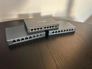 8 Ports Switches beschikbaar voor biedingen