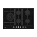 Beko 5 pits gaskookplaat inbouw, Witgoed en Apparatuur, Kookplaten, Ophalen of Verzenden, Inbouw, Gas, 4 kookzones