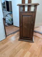 Eiken cd kast, Ophalen, Zo goed als nieuw, 25 tot 50 cm, Minder dan 100 cm