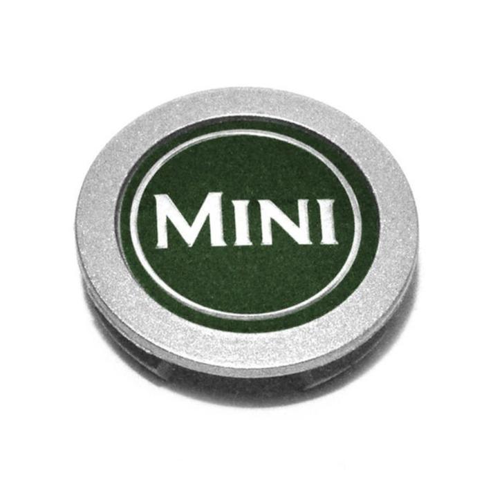 Centercap origineel Classic Mini groen., Auto diversen, Wieldoppen, Zo goed als nieuw, Ophalen