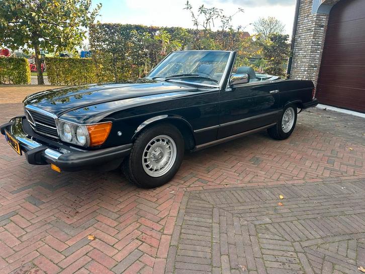 Mercedes-Benz 380 SL 1985 Zwart, Auto's, Mercedes-Benz, Particulier, Benzine, Coupé, Geïmporteerd, Zwart, Ophalen