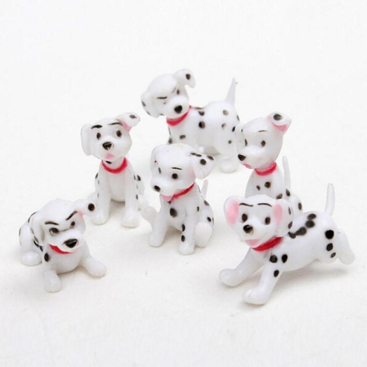 Leuke taartdecoratie DALMATIËRS figuurtjes (set à 6) € 8,95, Hobby en Vrije tijd, Taarten en Cupcakes maken, Nieuw, Versiering