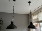 Set van twee nette hanglampen (antraciet), Ophalen of Verzenden, Zo goed als nieuw, Minder dan 50 cm
