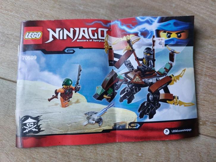 Lego Ninjago 70599 Cole's Dragon / Cole's Draak, Kinderen en Baby's, Speelgoed | Duplo en Lego, Zo goed als nieuw, Lego, Complete set
