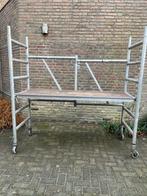 Kamersteiger / Rolsteiger - Ligplaat 180x60, Doe-het-zelf en Verbouw, Steigers, Ophalen, Gebruikt, Rolsteiger of Kamersteiger