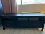 Zwarte Hemnes TV meubel Ikea, Huis en Inrichting, Kasten | Televisiemeubels, Ophalen, Overige materialen, Gebruikt, 100 tot 150 cm