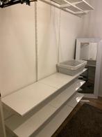Kleedkast Boaxel Ikea samenstelling, Huis en Inrichting, Kasten | Kledingkasten, 25 tot 50 cm, Wit open kledingkast, Metaal, Zo goed als nieuw