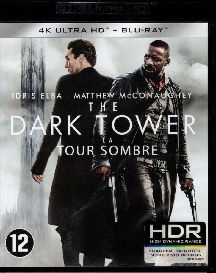 The Dark Tower - 4K Ultra HD + Blu-ray (2017) - NL uitgave, Cd's en Dvd's, Blu-ray, Zo goed als nieuw, Verzenden