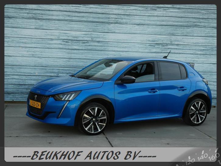 Peugeot 208 1.2 PureTech GT-Line Automaat Leer Nieuwe Riem, Auto's, Peugeot, Bedrijf, Te koop, ABS, Achteruitrijcamera, Airbags