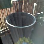 Zeer grote xxl antraciet bloempot vijver, Tuin en Terras, Bloempotten, Ophalen, Kunststof, Gebruikt, Balkon