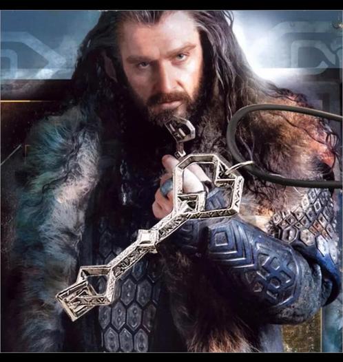 Sleutel Erebor The lonely mountain ketting Hobbit, Verzamelen, Lord of the Rings, Nieuw, Sieraad, Ophalen of Verzenden