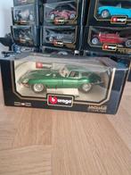 Burago jaguar "e"coupe 1961, Ophalen of Verzenden, Zo goed als nieuw, Bburago
