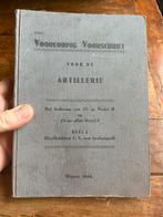 Nederlands KNIL voorschrift bediening 25 Ponder kanon muniti, Ophalen of Verzenden, Nederland, Boek of Tijdschrift