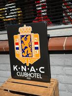 KNAC Club Hotel emaille reclamebord, Antiek en Kunst, Antiek | Emaille, Ophalen of Verzenden