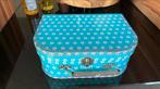 Blauw koffertje lief lifestyle, Kinderen en Baby's, Ophalen of Verzenden, Wanddecoratie