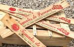 Plankje van tomatenkistje Tomates de Provence reclame latje, Verzamelen, Ophalen of Verzenden, Zo goed als nieuw, Gebruiksvoorwerp
