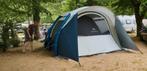 Luxe opblaasbare Quechua-tent (4 à 5 personen), Caravans en Kamperen, Tenten, Ophalen, Zo goed als nieuw, Tot en met 4