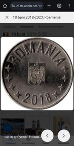 Romania 2018, 10 Bani, Postzegels en Munten, Munten | Europa | Niet-Euromunten, Zilver, Ophalen, Losse munt, Overige landen