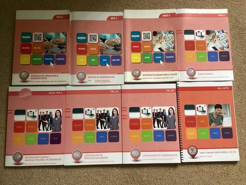 Toerisme MBO niveau 3/4 studieboeken complete opleiding, Boeken, Studieboeken en Cursussen, Zo goed als nieuw, MBO, Verzenden