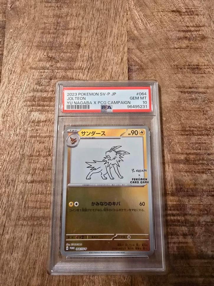 Pokémon Yu Nagaba PSA 10 – Gem Mint, Hobby en Vrije tijd, Verzamelkaartspellen | Pokémon, Zo goed als nieuw, Losse kaart, Ophalen of Verzenden
