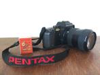 Pentax A3000 fotocamera met telelens voor fotorolletjes, Audio, Tv en Foto, Fotocamera's Analoog, Spiegelreflex, Gebruikt, Ophalen of Verzenden