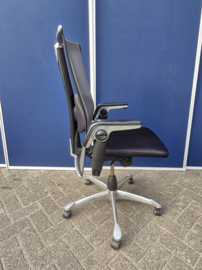 HAG H09 bureaustoelen ( diverse soorten) directie / 24 uurs, Postbus, Hag, Zwart, Ophalen of Verzenden
