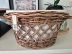 Rattan ovale bloempot van het merk Riviera Maison, Ophalen, Gebruikt, Binnen, Overige vormen