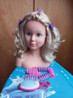 Bayer Design Kaphoofd met accessoires, Kinderen en Baby's, Speelgoed | Poppen, Ophalen of Verzenden, Zo goed als nieuw, Overige typen