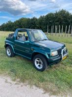 Suzuki Vitara 1.6 JLX Cabrio 4WD U9 1991, Auto's, 1005 kg, 4 cilinders, Leder en Stof, Origineel Nederlands