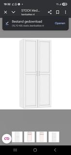 Stock kledingkast, Huis en Inrichting, Kasten | Kledingkasten, 100 tot 150 cm, Ophalen of Verzenden, Zo goed als nieuw, 150 tot 200 cm