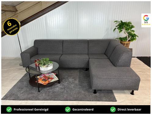 GRATIS LEVERING Hoekbank Grijs 295x200 GEREINIGD, Huis en Inrichting, Banken | Bankstellen, Zo goed als nieuw, Hoekbank, Vierpersoons of meer