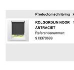 Rolgordijn op maat, Ophalen, Zo goed als nieuw, 200 cm of meer, Grijs