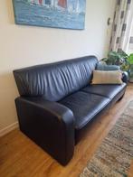 Zwarte bank, Huis en Inrichting, Banken | Sofa's en Chaises Longues, Ophalen, Zo goed als nieuw