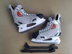 Nijdam XX3 ijshockey-schaatsen mt 45 + Bauer beschermers, Ophalen of Verzenden, Zo goed als nieuw, IJshockeyschaatsen, Nijdam