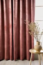 Powder pink velvet curtains (2), Ophalen, 200 cm of meer, Velvet, Zo goed als nieuw