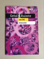 Getal en ruimte cm3 antwoordenboek.., Boeken, Schoolboeken, Verzenden, Nieuw, VWO, Wiskunde A