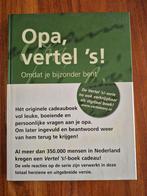 Opa, vertel 's! - Cadeauboek voor opa, Ophalen of Verzenden, Zo goed als nieuw, Onbekend