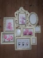 Fotolijstjes in 1 schilderij, Huis en Inrichting, Woonaccessoires | Lijsten, Ophalen, Zo goed als nieuw, Hout, 50 tot 75 cm
