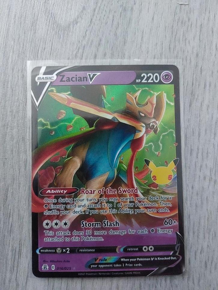 Twee V cards!, Hobby en Vrije tijd, Verzamelkaartspellen | Pokémon, Zo goed als nieuw, Meerdere kaarten, Foil, Ophalen of Verzenden