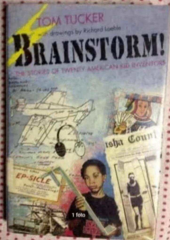 Tom Tucker; Brainstorm! ISBN 0374309442; Engels kinderboek, Boeken, Taal | Engels, Zo goed als nieuw, Ophalen of Verzenden