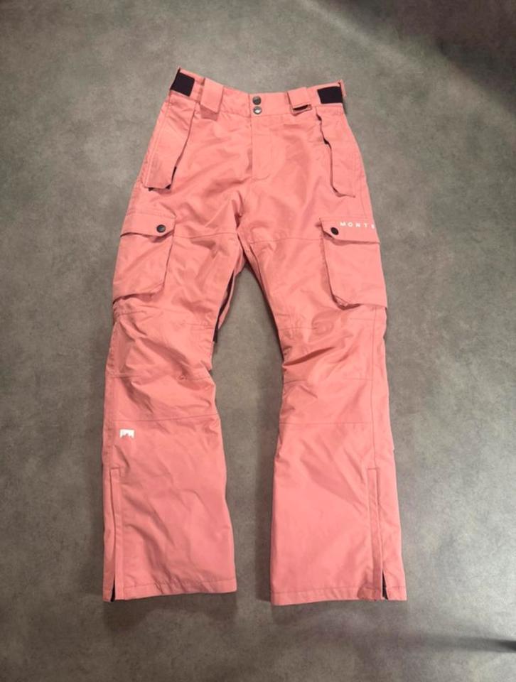 Montec ski / snowboard broek roze S, Kleding | Dames, Wintersportkleding, Zo goed als nieuw, Broek, Maat 36 (S), Ophalen of Verzenden