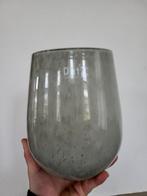 Dutz vaas in de kleur licht blauw/ grijs, Blauw, Ophalen of Verzenden, Minder dan 50 cm, Glas