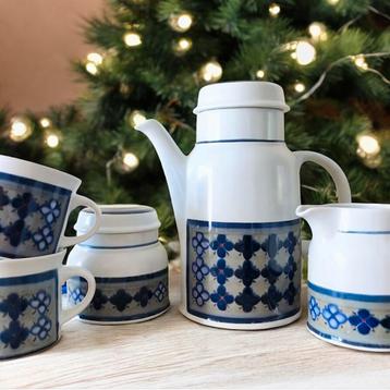 Vintage Koffie servies Royal Dalton Tangier England 1973 beschikbaar voor biedingen