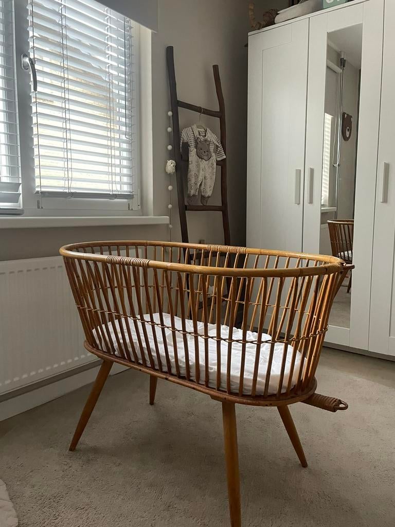 Vintage wieg 90x50, Ophalen, Zo goed als nieuw, Wieg