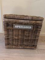 Rieten speelgoedmand, Ophalen, Gebruikt
