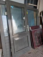 Massieve hardhouten buitendeur 91x211cm., Ophalen of Verzenden, Zo goed als nieuw, Planken