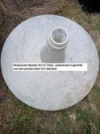 Witte Parasolvoet., Ophalen of Verzenden, Gebruikt
