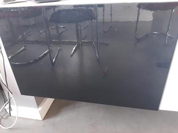 Ikea 6 kastdeuren zwart hoogglans 60x38 voor Besta kast
