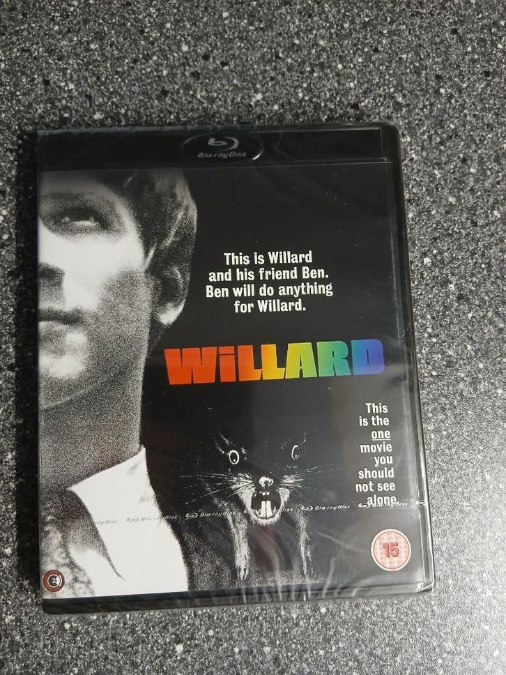 BLU-RAY WILLARD SEALED (1971) (UK-RELEASE), Cd's en Dvd's, Blu-ray, Nieuw in verpakking, Ophalen of Verzenden